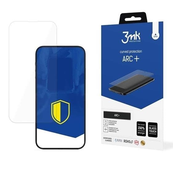 3MK iPhone 14 Pro Max Plastfilm Skärmskydd ARC+ Transparent