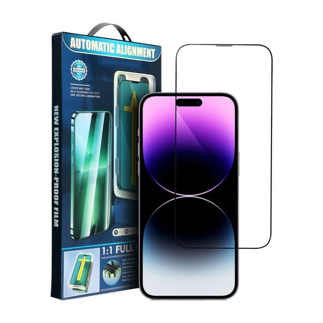 Härdat Glas Skärmskydd 5D Full Glue iPhone 11 Svart