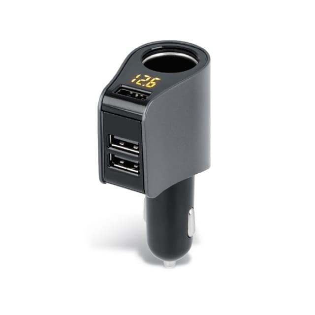 Forever billader, 3xUSB 3,1A, 12V-uttak 10A
