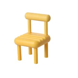 Mobilhållare - Bord Chair - Gul