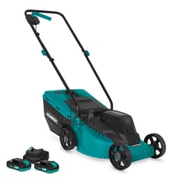VONROC Batteridriven gräsklippare 20V – 32 cm – Borstlös motor – Inkl. 2x 2.0Ah batterier/laddare