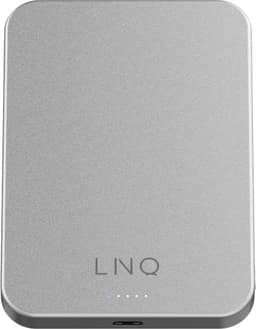 LINQ Magnetisk trådlös powerbank med 5 000 mAh batteri