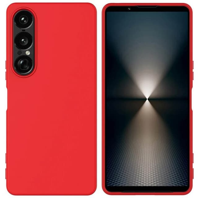 Liquid silikondeksel Sony Xperia 1 VII - Rød