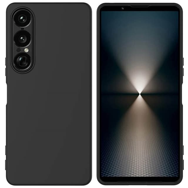 Liquid silikon skal Sony Xperia 1 VII - Svart