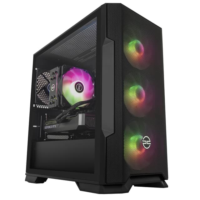 PCSpecialist Core 228 R5-7/16/1TB/5060 stasjonær gaming-PC