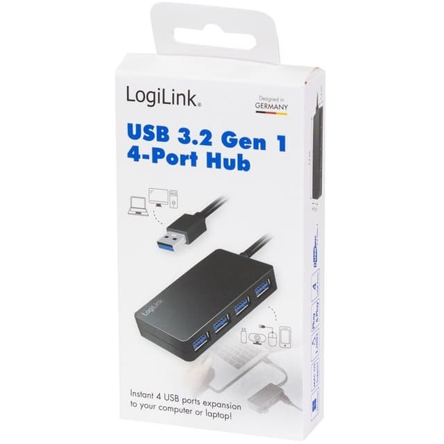 Logilink HUB USB 3.0 4x USB-A