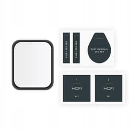 Hofi Hybrid Pro Plus Härdat Glas Skärmskydd Apple Watch 7/8 41mm - Svart