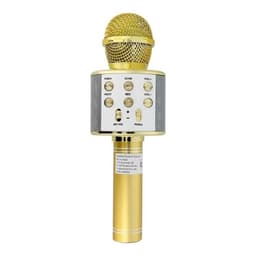Multimedia Karaoke Mikrofon CR58 - Guld