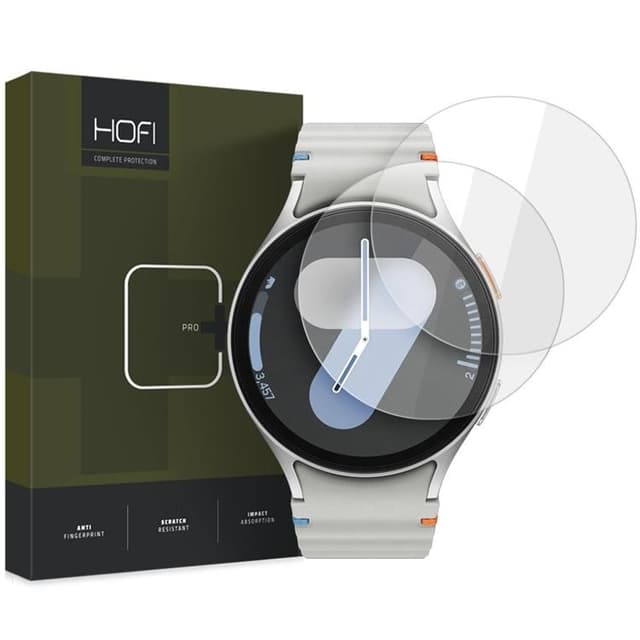 [2-Pack] Hofi Galaxy Watch 4/5/6/7/SE (44mm) Härdat glas Skärmskydd