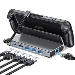Choetch HUB M52 För Steam Deck USB-C - Grå