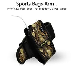 PCMAMA Sportarmband till iPhone 4S/4 / 3G / 3GS / iPOD (Embroidery)