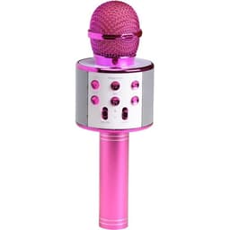 Denver Bluetooth Karaoke Mikrofon med Indbygget Højttaler - Pink