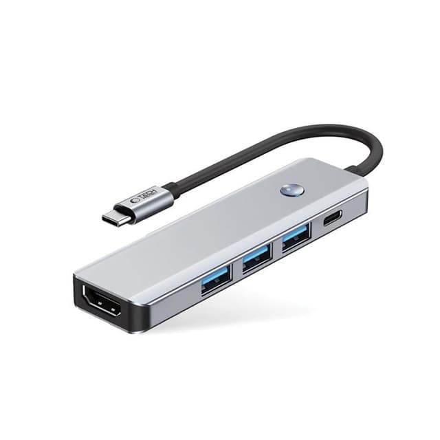 Tech-Protect HB01 5in1 Hub Adapter - Space Grå