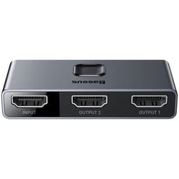 Baseus Hub Adaptrar HDMI Splitter - Grå