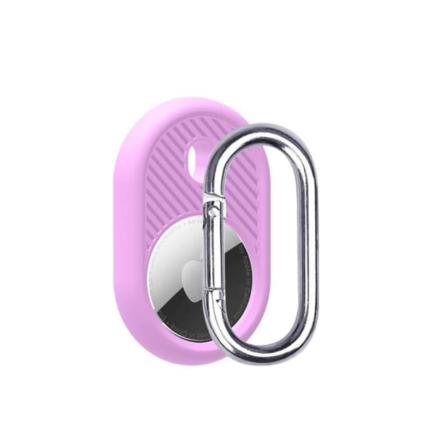 Airtag Skal Anti-lost Silicone Vault - Lila
