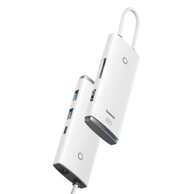 Baseus Multifunctional HUB USB-C - Vit