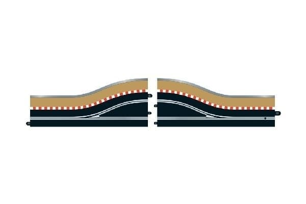 Scalextric 2stk Pit Lane - høyre