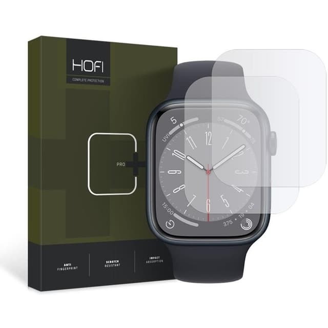 [2-Pack] Hofi Apple Watch 4/5/6/7/8/SE (44/45mm) Skärmskydd Pro+