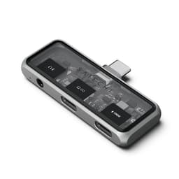 Satechi Mobile XR Hub med ljud - rymdgrå