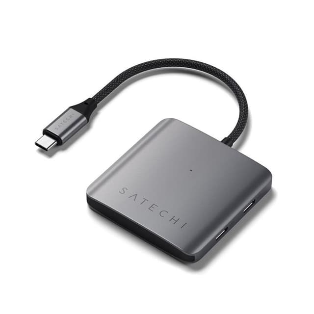 Satechi USB-C-hubb med 4 portar och PD