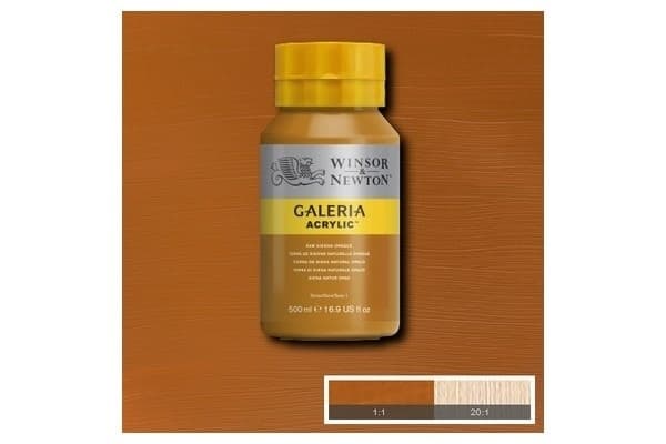 Galeria Akryl 500 ml rå sienna opak 553