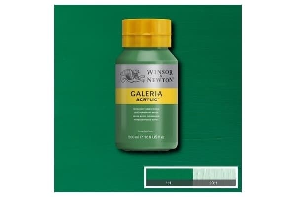 Galeria Akryl 500 ml perm grønn midt 484