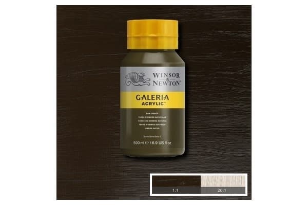 WINSOR Galeria Acrylic 500Ml Raw Umber 554