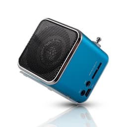 Setty MF-100, trådløs højttaler med radio, blå