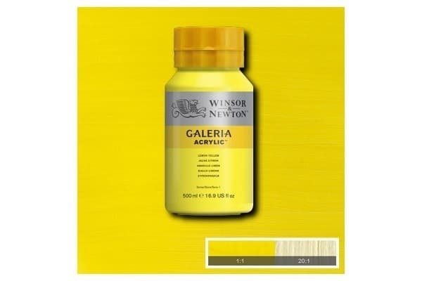 Galeria Acrylic 500Ml Lemon Yellow 346