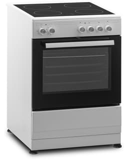 JK 4100 HV JGN Komfur glaskeramisk, hvid