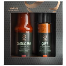 SMAQ BBQ gaveeske med marinade og krydder 8006