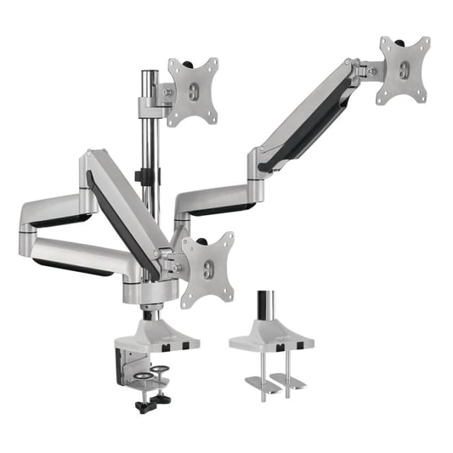 LogiLink Monitorarm trippel 13-32"" gas