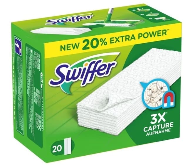 Swiffer Torra rengöringsdukar refill, 20-pack