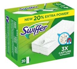 Swiffer Tørre rengøringsklude Refill, 20-pak