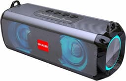 Langaton LED Bluetooth-kaiutin, musta