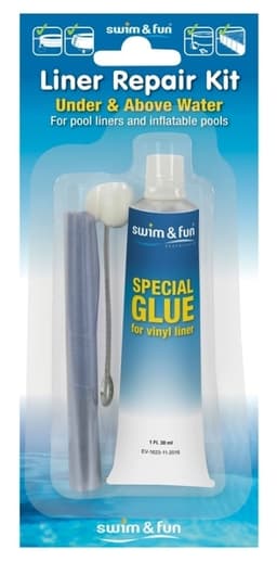 Liner reparationskit, laga liner till pool, under & över ytan
