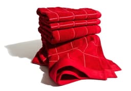 Lord Nelson Victory Victory Frotte Röd 65x130cm
