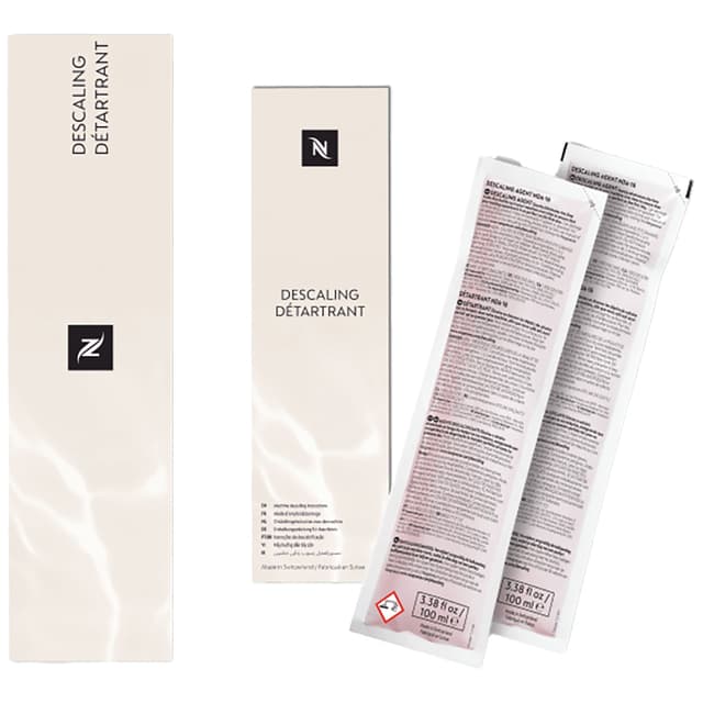 Nespresso kalkinpoistopakkaus NESDESCALEKIT2