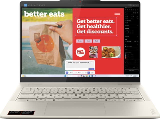 Lenovo Yoga 7 2-in-1 14AKP10 AI 5-340/16GB/512/OLED 14" bärbar dator (+pen)