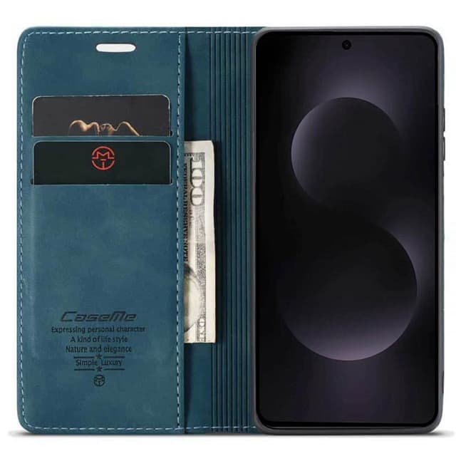 CaseMe mobilcover 013 Samsung Galaxy S25 Edge - Blå