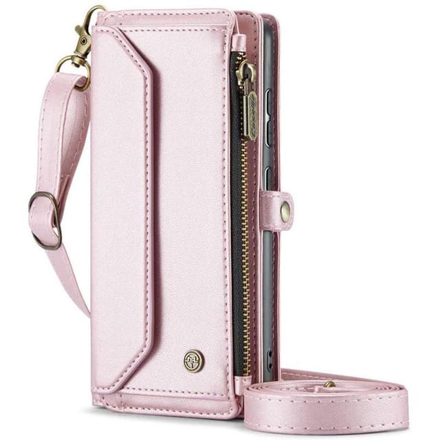 CaseMe mobilcover C36 Samsung Galaxy S25 Edge - Lyserød