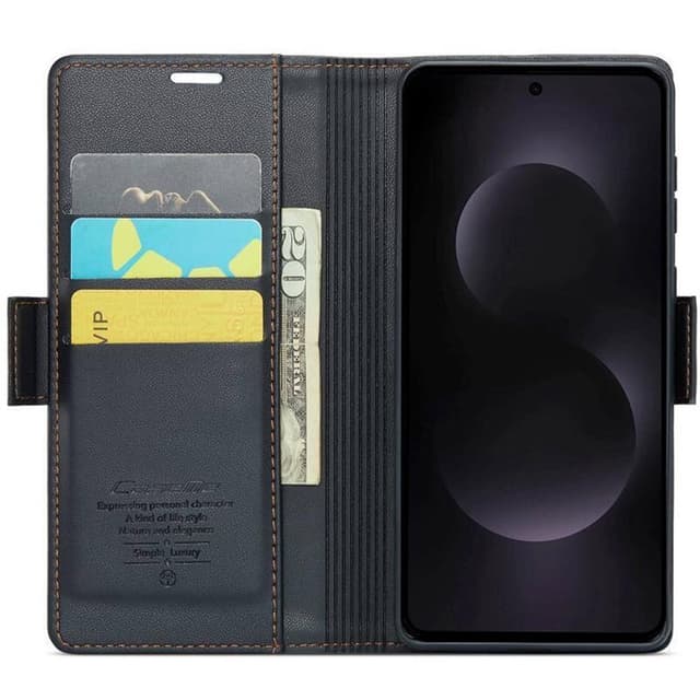 CaseMe puhelimenkotelo 023 Samsung Galaxy S25 Edge - Musta