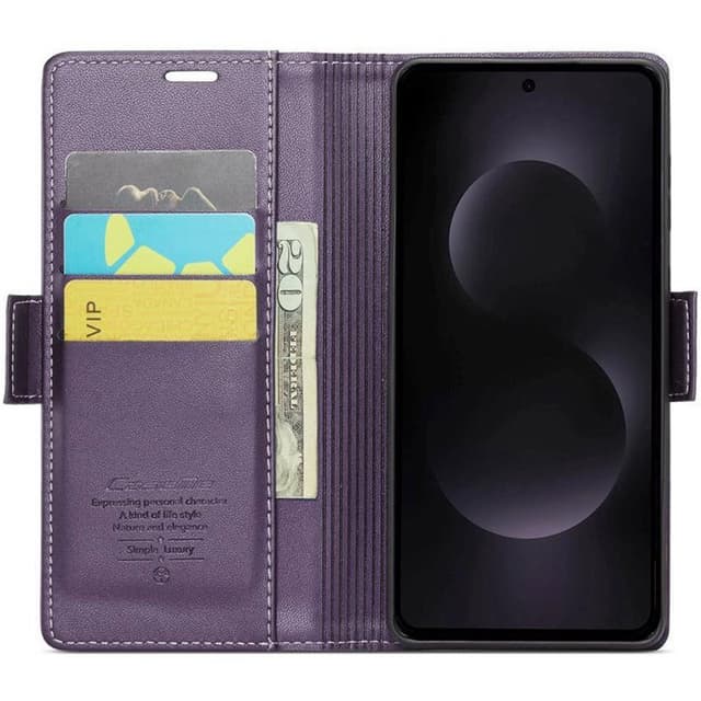 CaseMe puhelimenkotelo 023 Samsung Galaxy S25 Edge - Violetti
