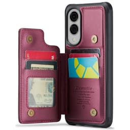 CaseMe mobildeksel C22 Samsung Galaxy S25 Edge - Burgunder