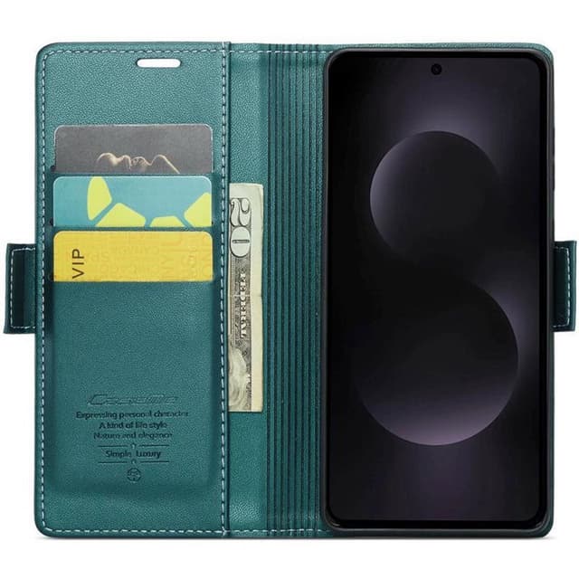CaseMe mobilcover 023 Samsung Galaxy S25 Edge - Petrol
