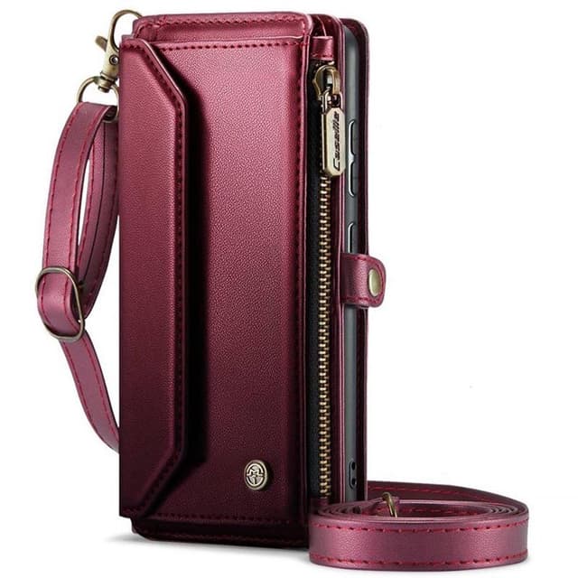 CaseMe mobilcover C36 Samsung Galaxy S25 Edge - Bordeaux