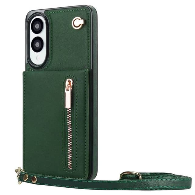 Zipper halskæde cover Samsung Galaxy S25 Edge - Grøn