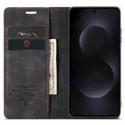 CaseMe mobilcover 013 Samsung Galaxy S25 Edge - Sort