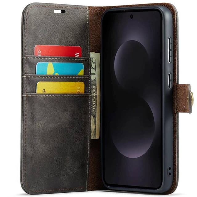 Wallet DG-Ming 2i1 Samsung Galaxy S25 Edge - Grå