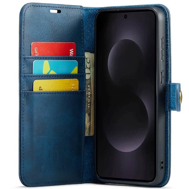 Wallet DG-Ming 2i1 Samsung Galaxy S25 Edge - Blå